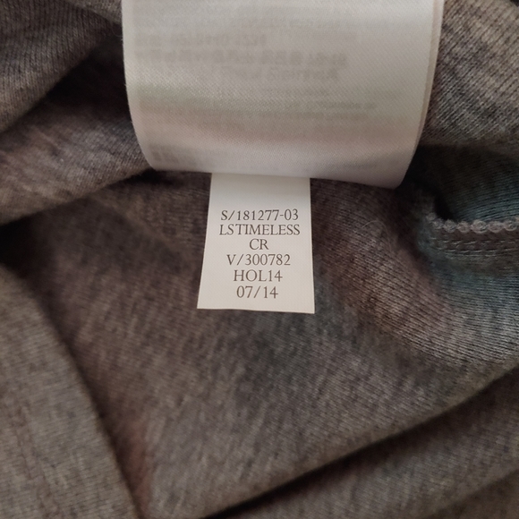 NWOT Banana Republic Scoop Neck Long Sleeve Tee - Picture 5 of 7